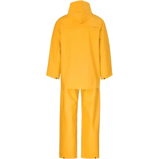 Hurricane Rainsuit Yellow Back